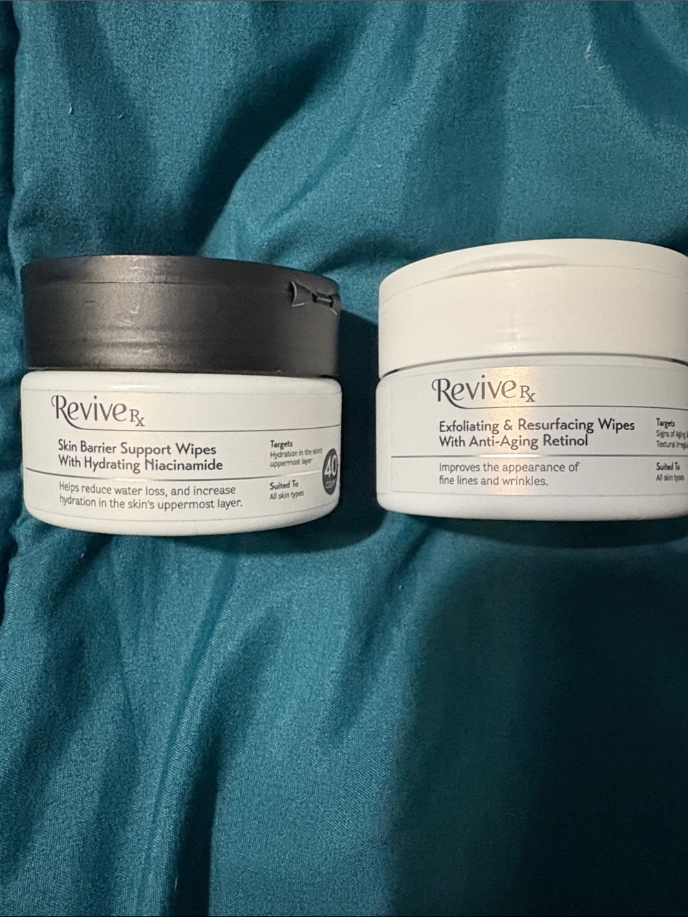 2 - ReviveRx - Skin Barrier Support & Exfoliating & Resurfacing 40 x 2 Wipes